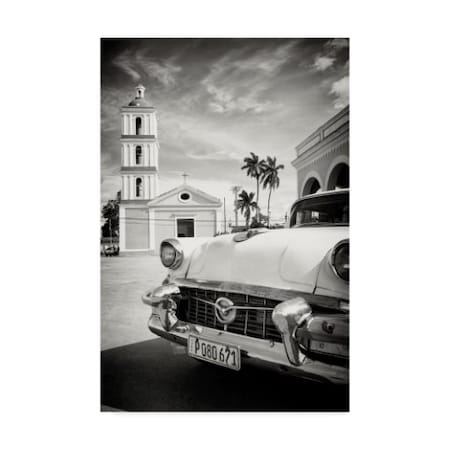 Philippe Hugonnard 'Classic Car In Santa Clara' Canvas Art,12x19